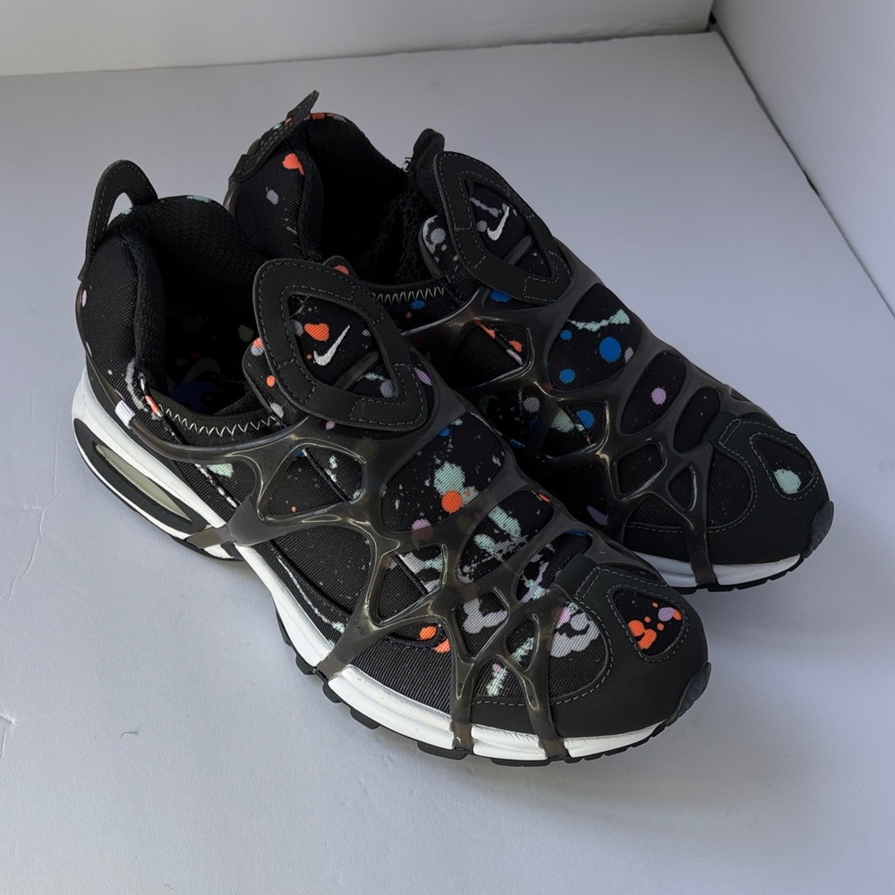 Women’s Black and Multicolor Sneakers